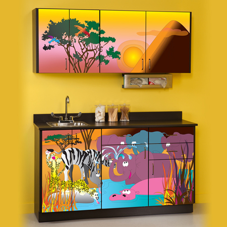 CLINTON Serengeti Sunrise Cabinets 6151-BW